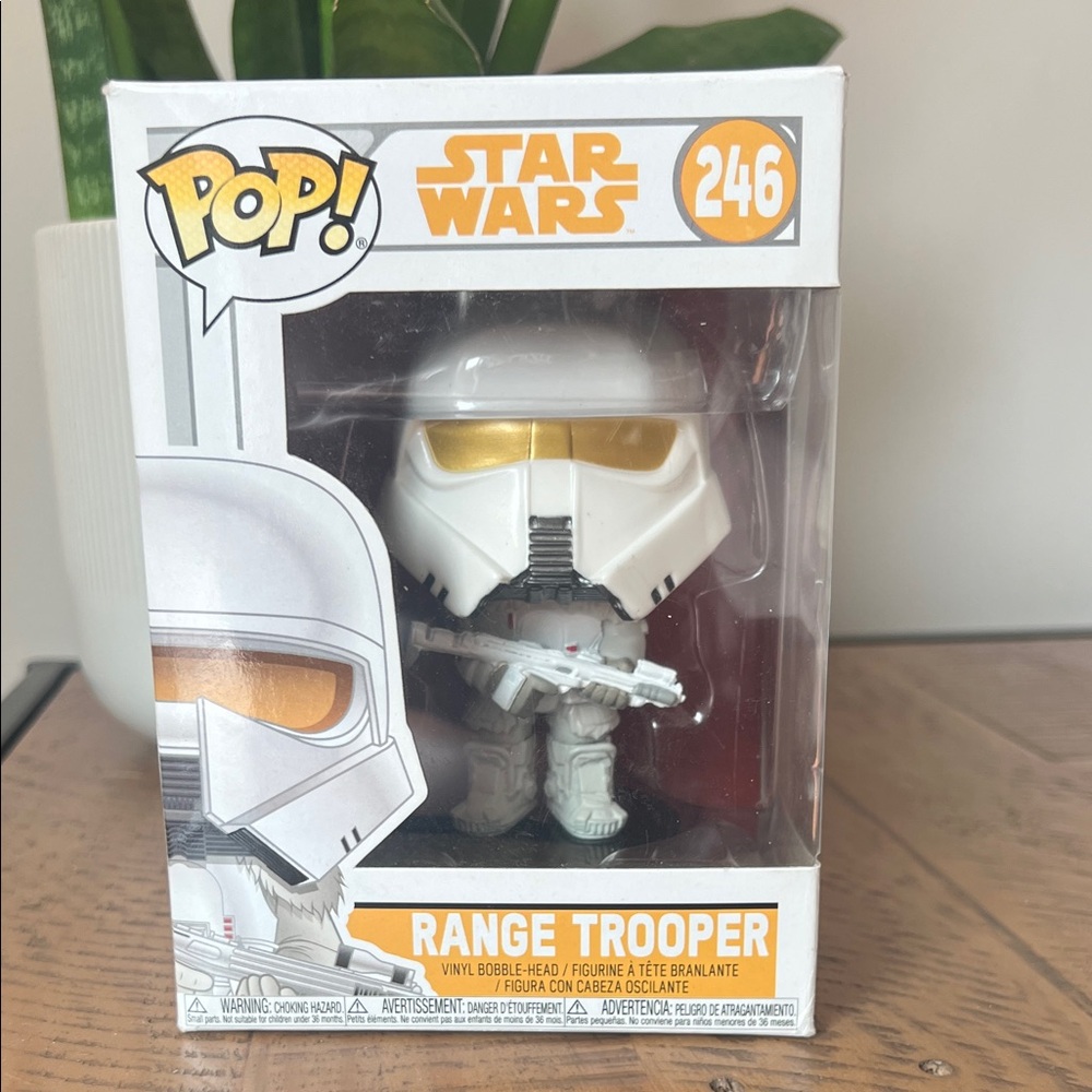 Pop Star Wars Range Trooper Vinyl Figure